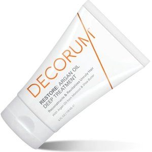 DECORUM Restore Argan Oil Deep Hair Care Treatment 4oz NEW & SEALED